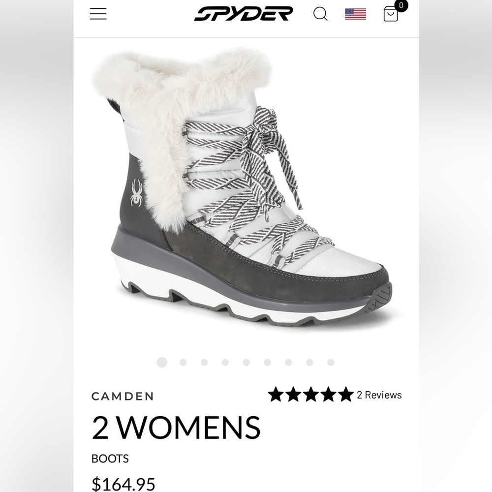 Spyder Camden Boot Size 9 - image 6